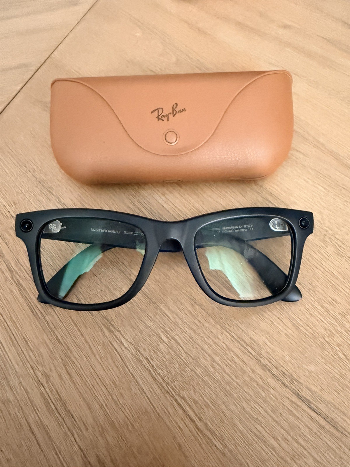 Ray-Ban Meta Wayfarer Gen 1 Smart Glasses Black G-15 Lens for parts