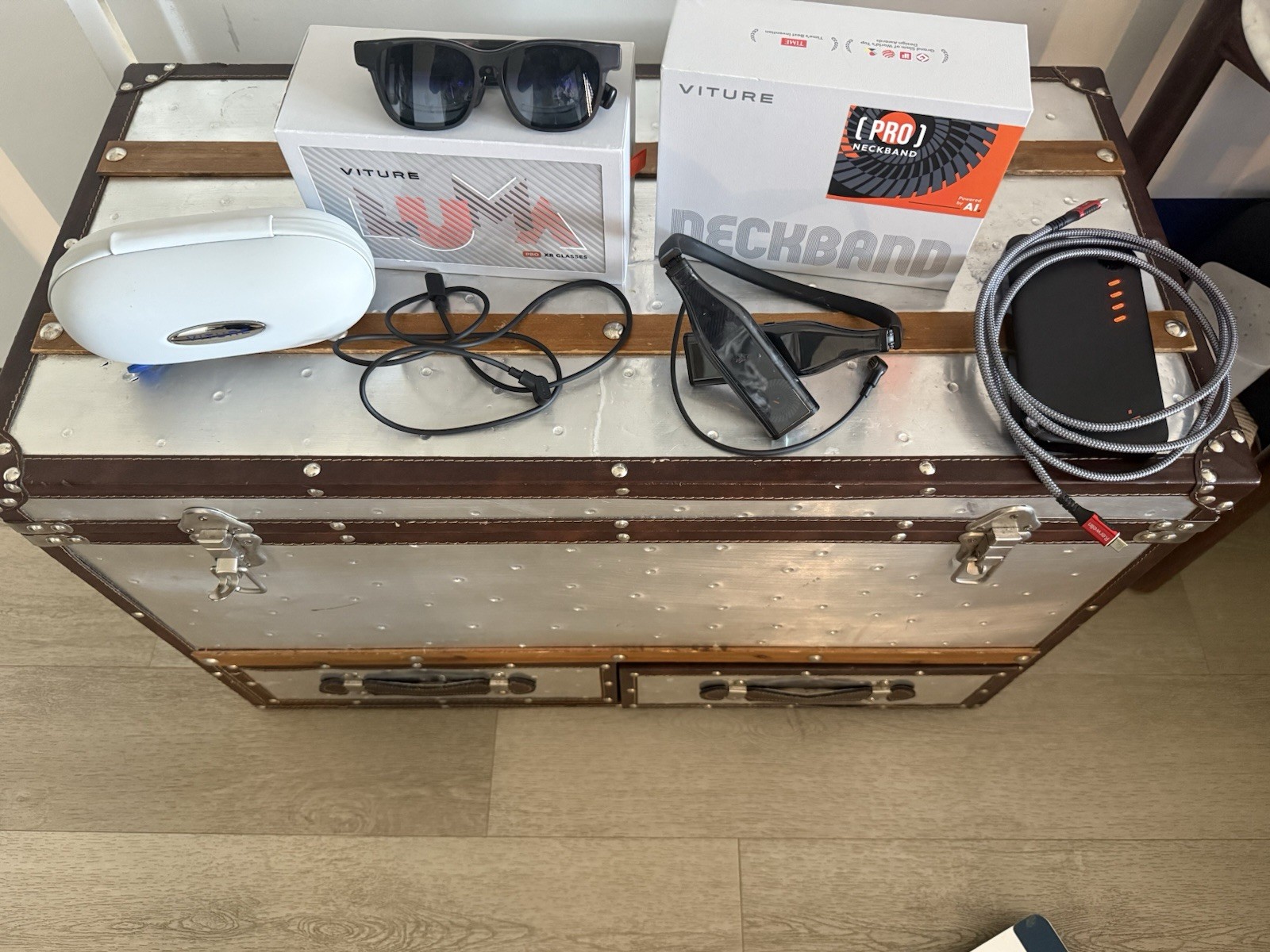 VITURE LUMA Pro XR Glasses Smart Glasses w/ Pro Neckband, & Pro mobile Dock