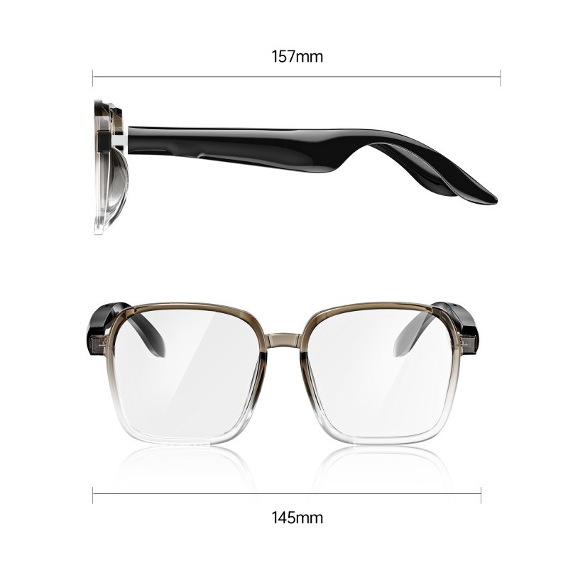 Bluetooth Audio Glasses Touch Control Open-Ear Wireless Headset 50mAh