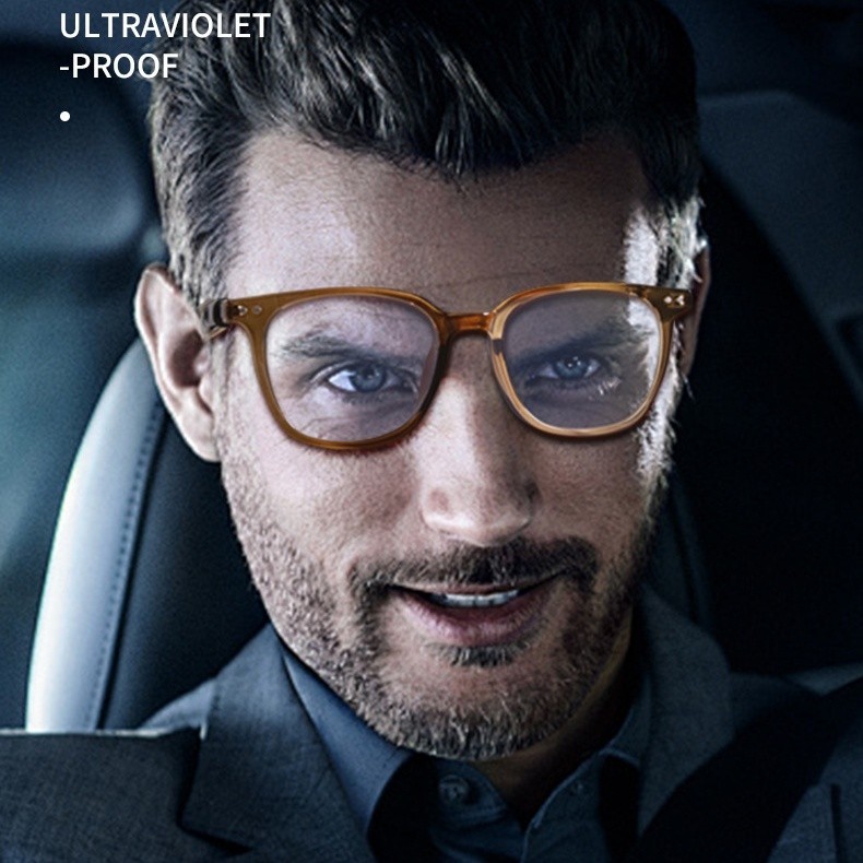 AI intelligent Bluetooth Glasses,Translation, Cycling,Driving,Call,Photochromic