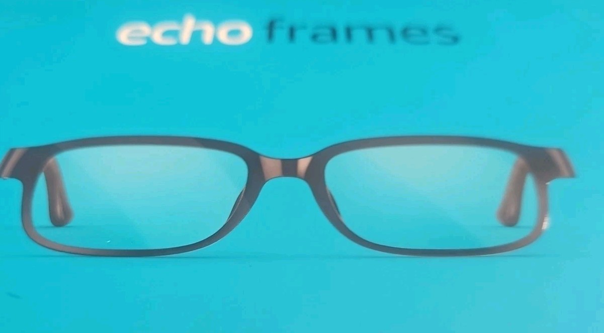 Amazon echo frames Smart glasses Z4NEU3- Classic Black- (DOES NOT CHARGE)-NEW