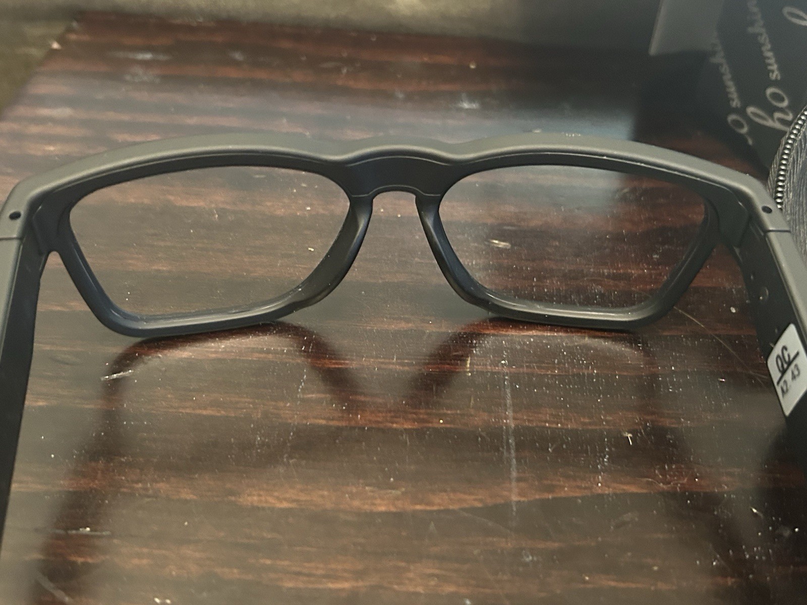 OhO sunshine Bluetooth Smart Black Clear Lenses Can Add Your RX Lenses NIB!