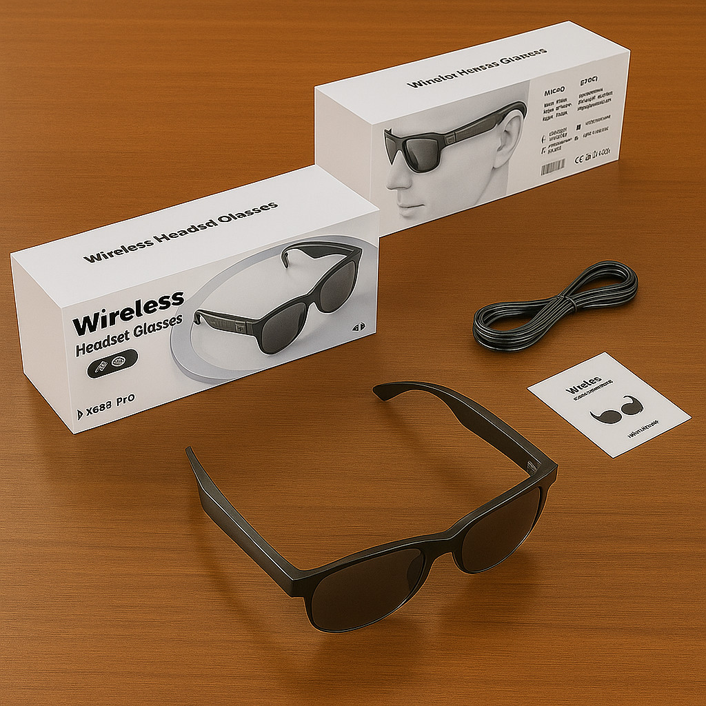XG88 | Pro Smart Glasses | Wireless Bluetooth | Brand New in Box