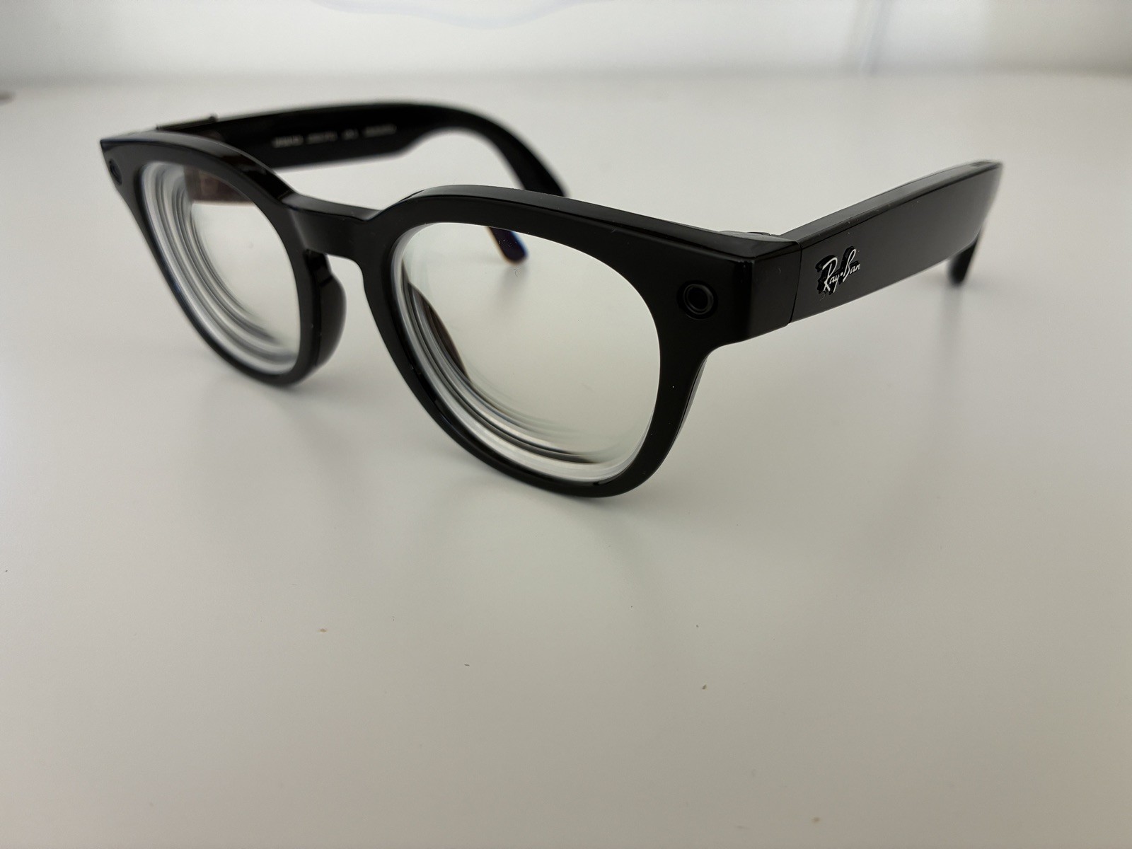 Meta Rayban – Scriber Optics Smart Glasses – Gen 2 – Shiny Black read desc
