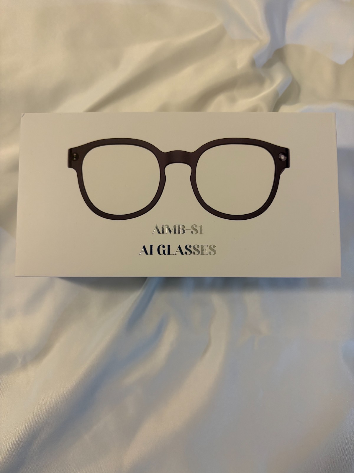 AiMB-S1 AI Smart Glasses Camera Bluetooth Calling Voice Assistant Touch NEW