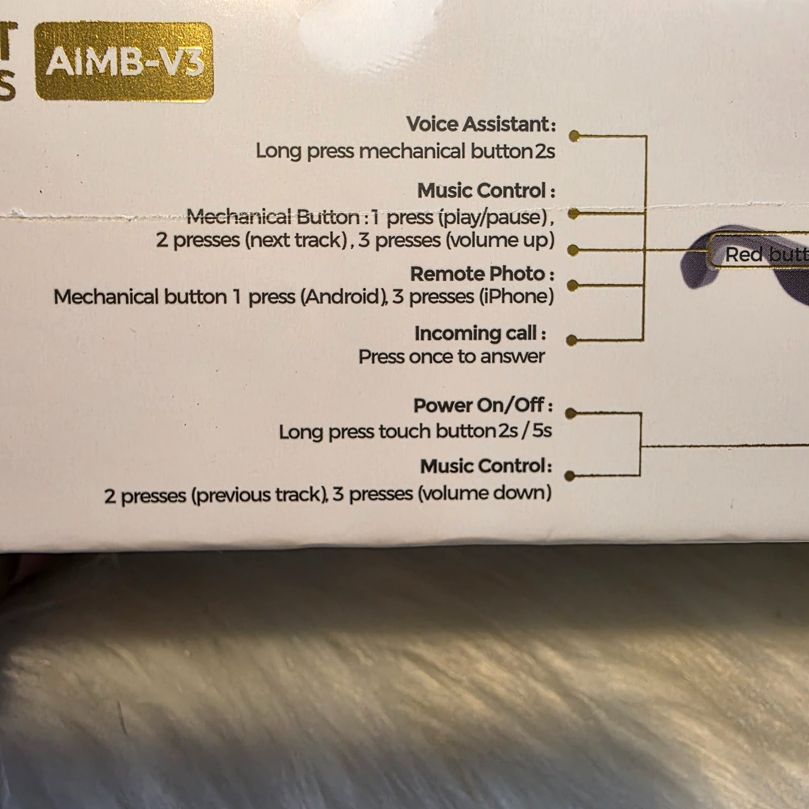 AI Smart Glasses NEW Factory Sealed AIMB-V3 Bluetooth Audio Black 2 Lens Sets