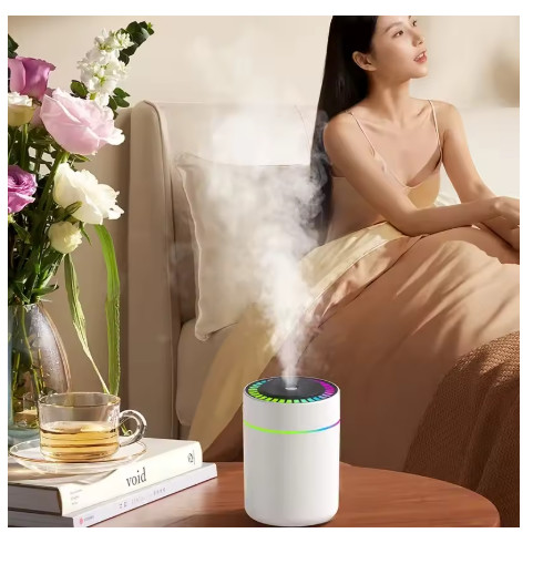 180ml USB Mini Air Humidifier Electric Aroma Essential Oil Diffuser LED Mist.
