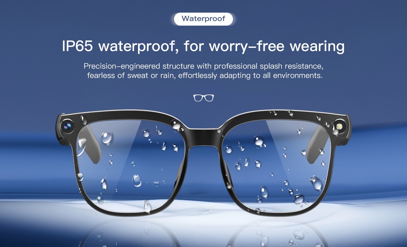 M02S AI Smart Glasses/Photo /Video Recording/Bluetooth Calling/translate/music n