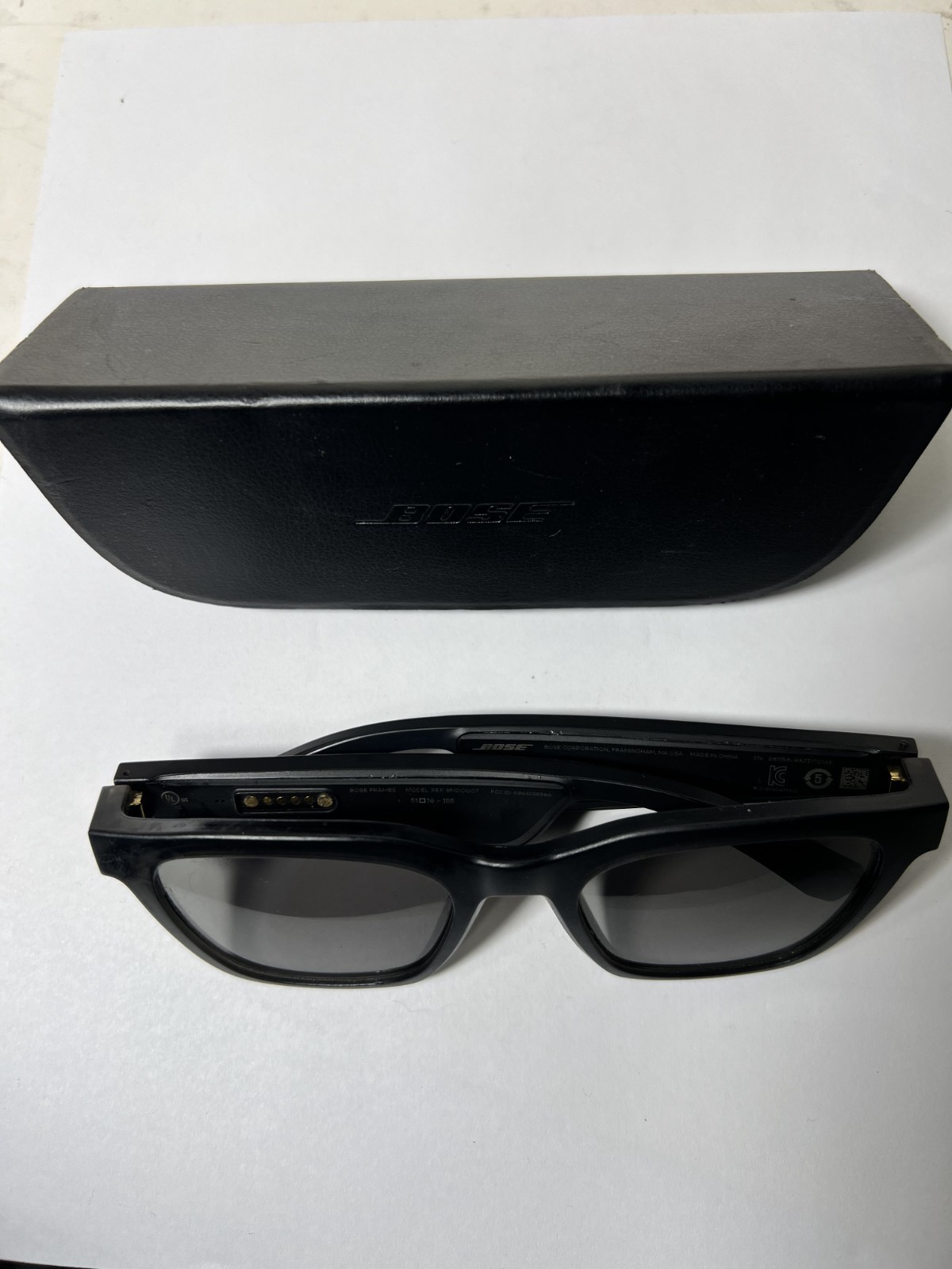 Bose Alto Frames BMD0007 Audio Smart Glasses Black Unisex Bluetooth 4 PARTS READ