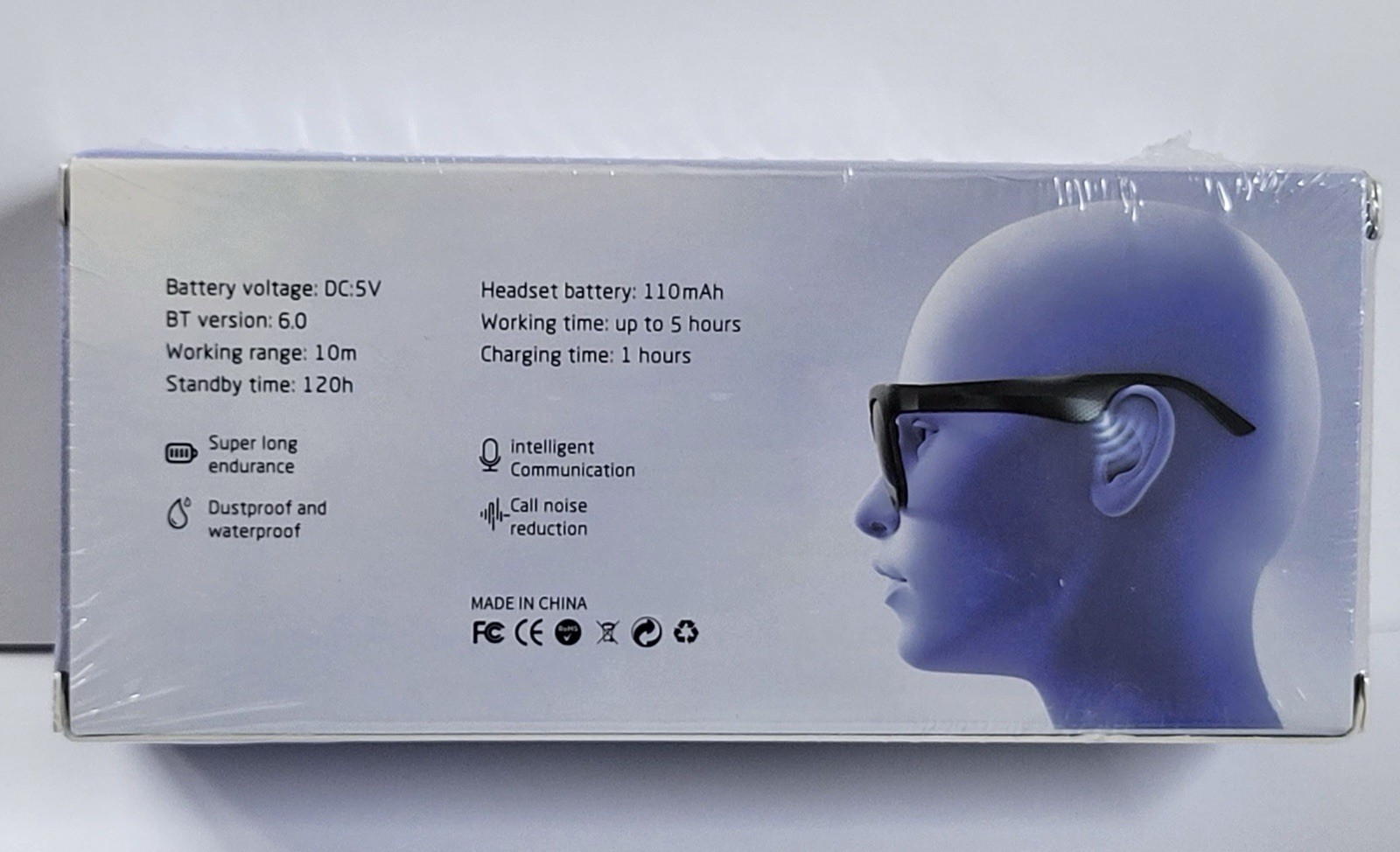 OVO OVO-1 Smart Glasses Bluetooth Dustproof Waterproof Intelligent Communication