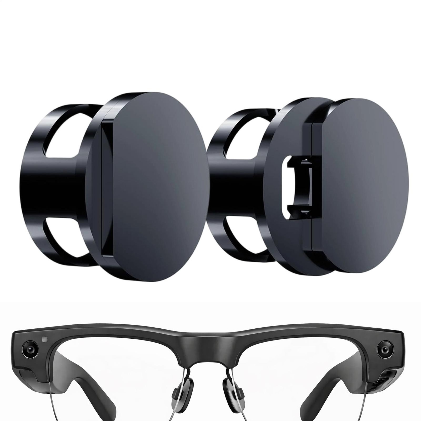 Smart Glasses Camera Cover LED Light Blocker Cover Slide Eyewear Accessories