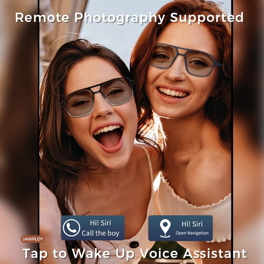 Bluetooth Audio Glasses UV Protection Polarized Sunglasses Music Calling