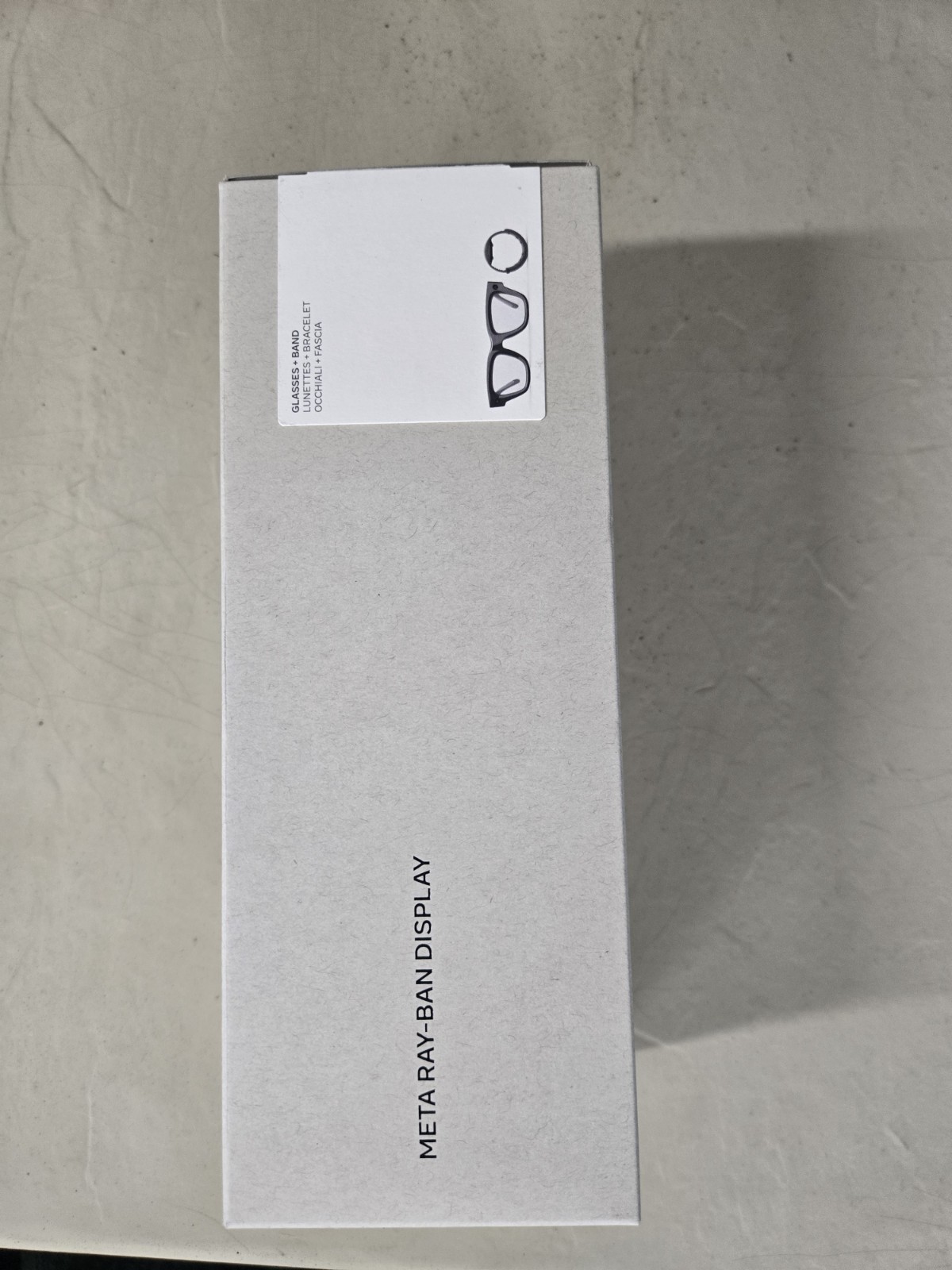 Brand NEW Meta Ray Ban Display Shiny Black Standard Frame, Neural Band Size 2
