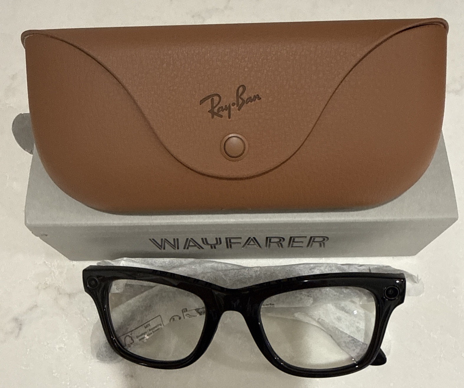 NEW Ray-Ban Meta Wayfarer Gen 1 Smart Glasses RW4006 w/ Case