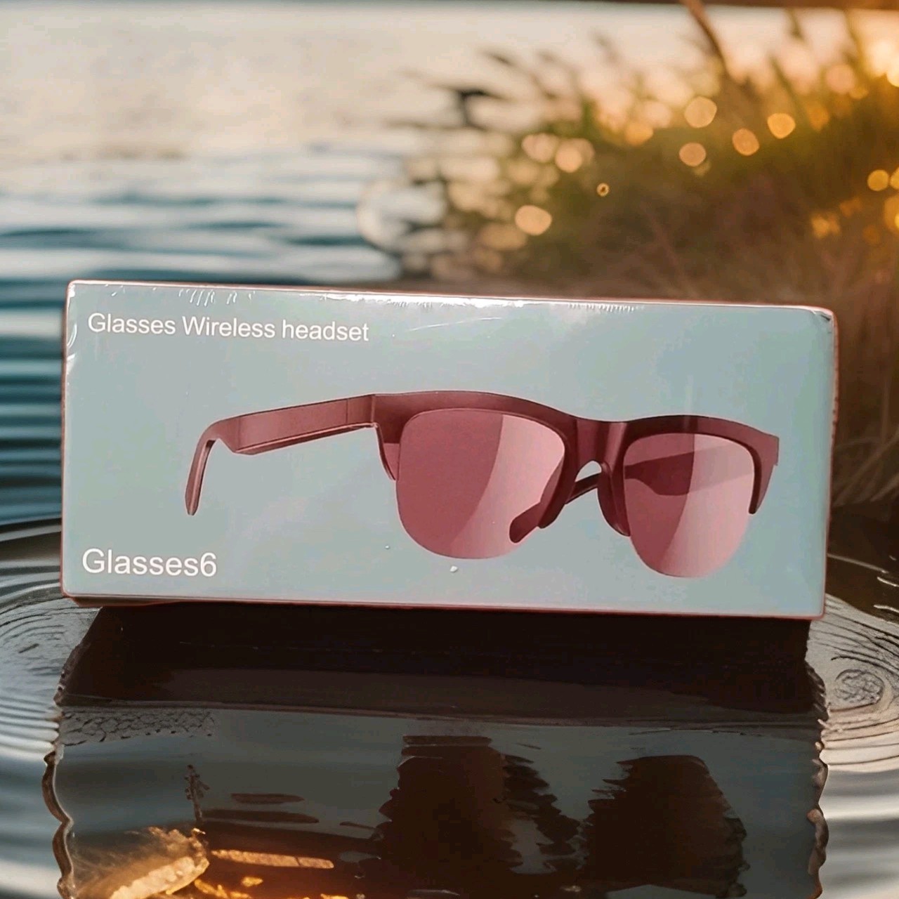 Wireless Bluetooth Smart Tech Sunglasses Headset New Sealed In Box Glasses6 Fun
