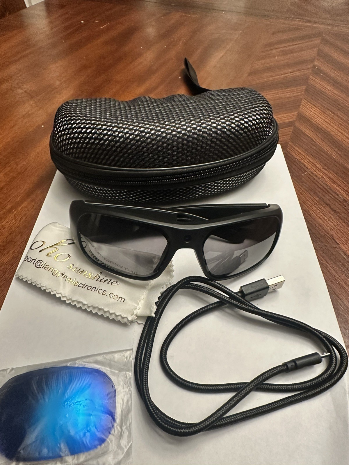 OhO 128GB Camera Glasses,24M Resolution H.265 1080P Smart Glasses with UV400 …