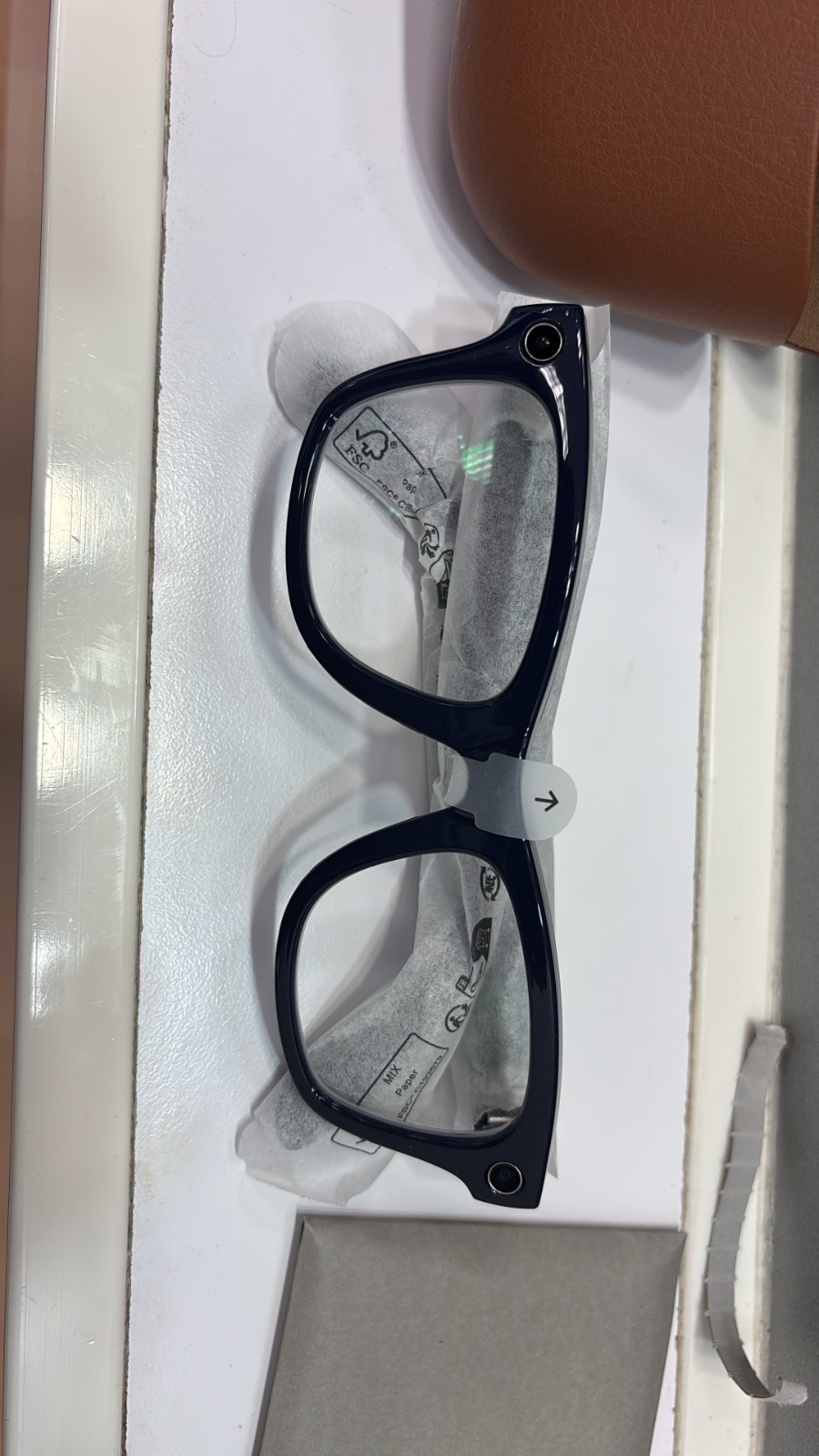 Ray-Ban Meta Wayfarer Gen2 Smart Glasses In Cosmic Blue with Case