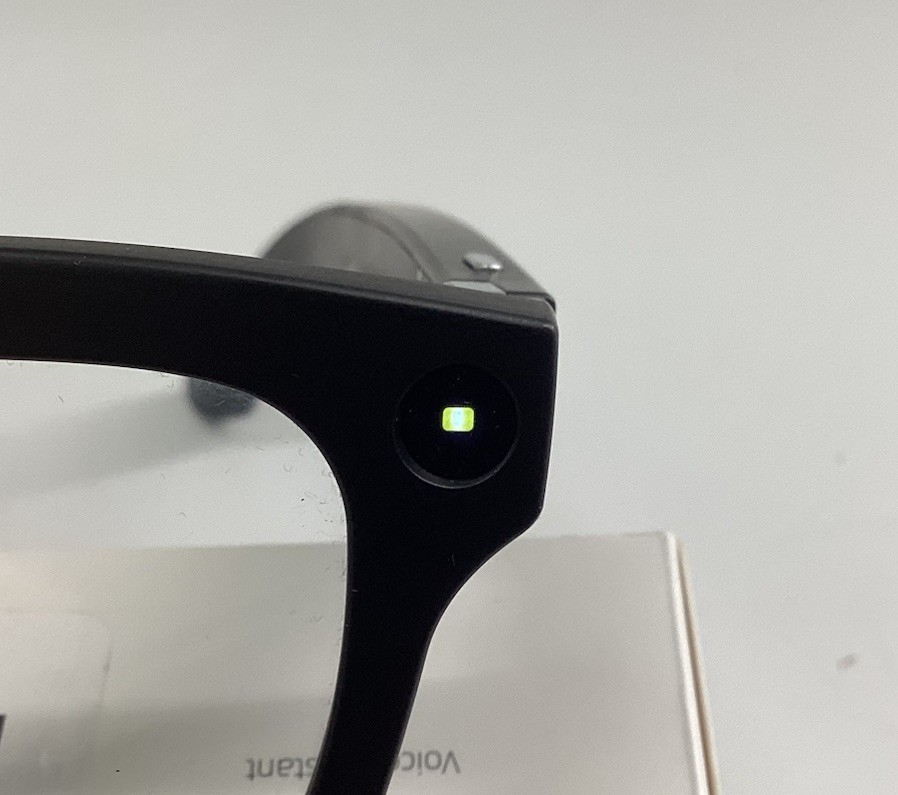 AI Smart Glasses Model:G300L Black Unisex. App Controlled Android 5.0 IOs 10.0