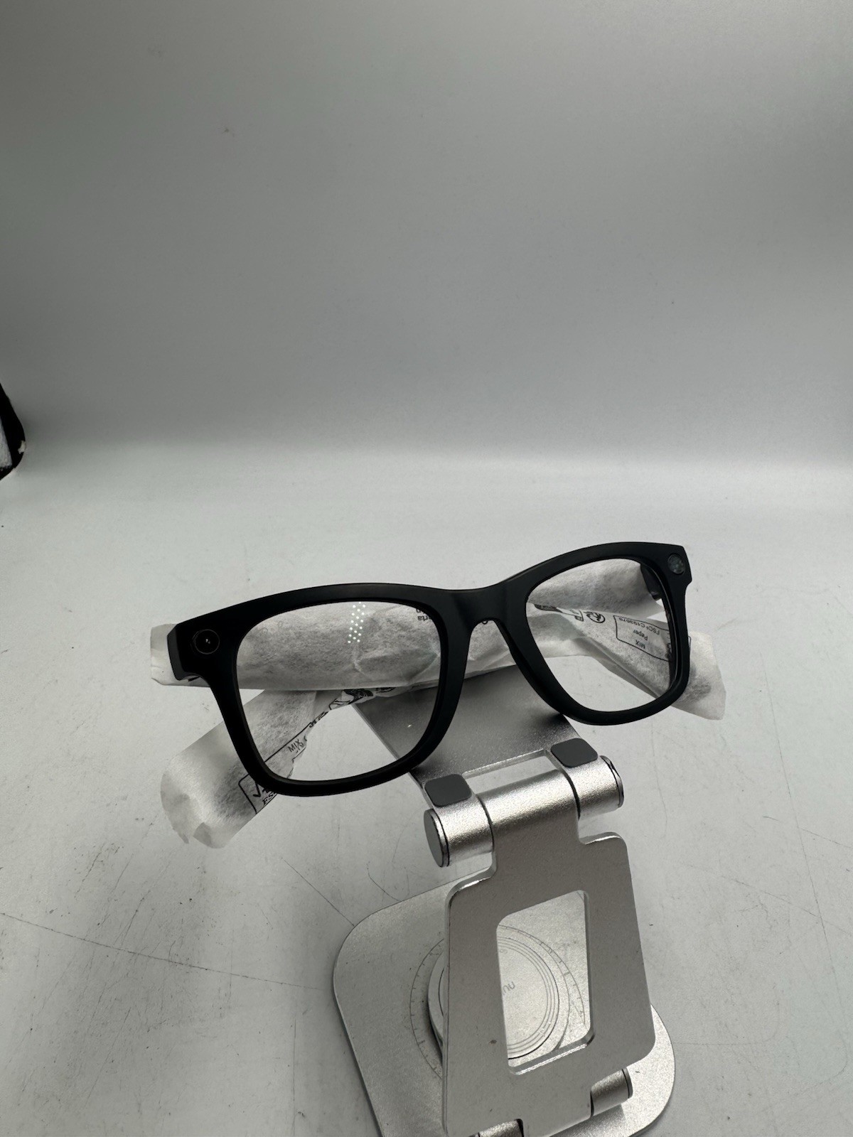 Ray-Ban Meta Wayfarer Gen 2 Matte Black Transitions Clear Grey 50 New No Box