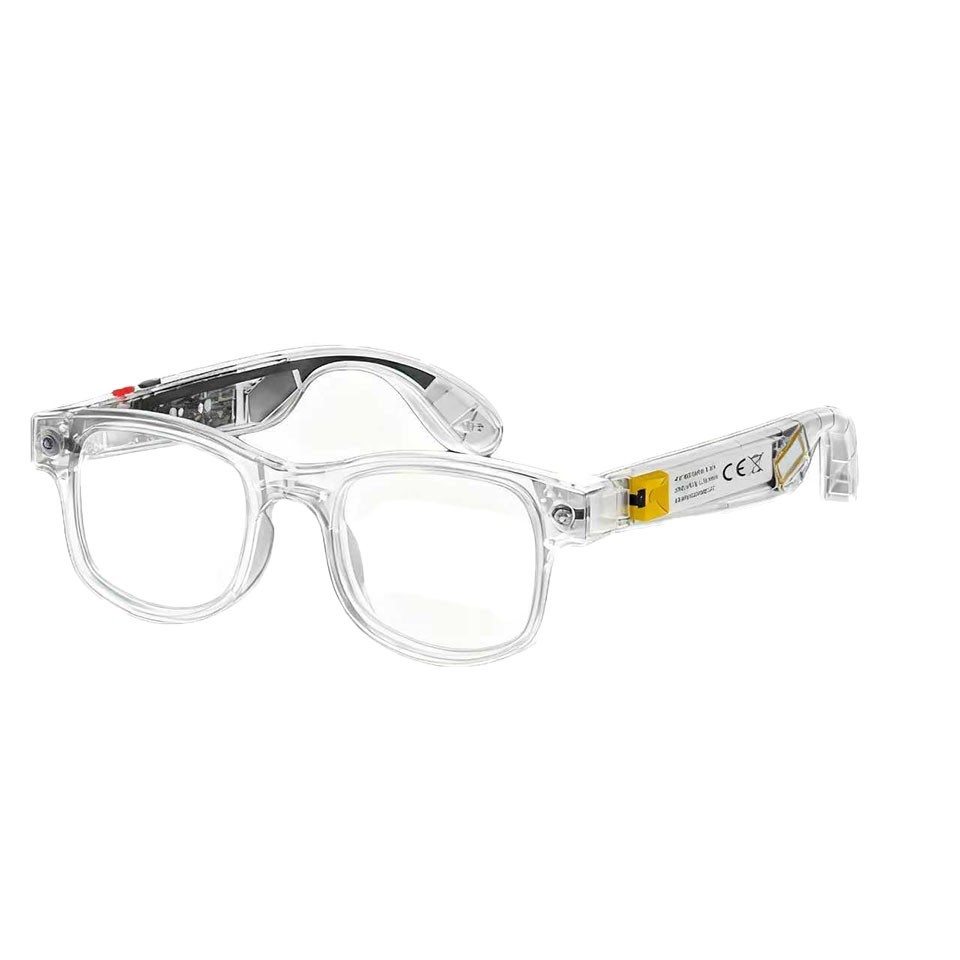 4K HD Smart Glasses – 8MP Camera, AI Voice Control & Bluetooth Calls