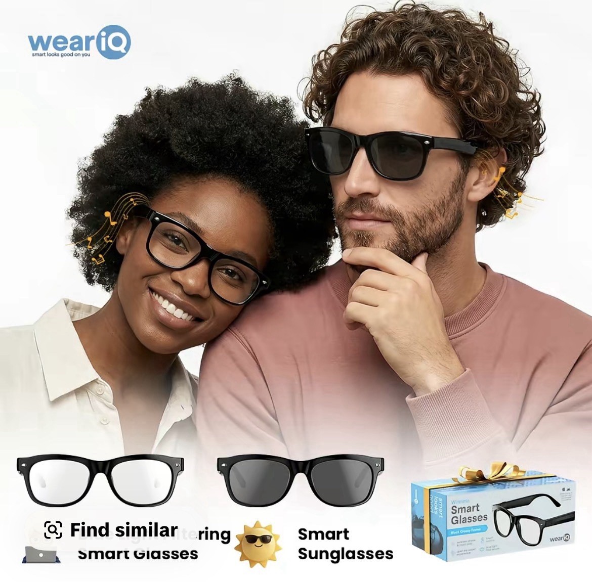 Smart Glasses Bluetooth