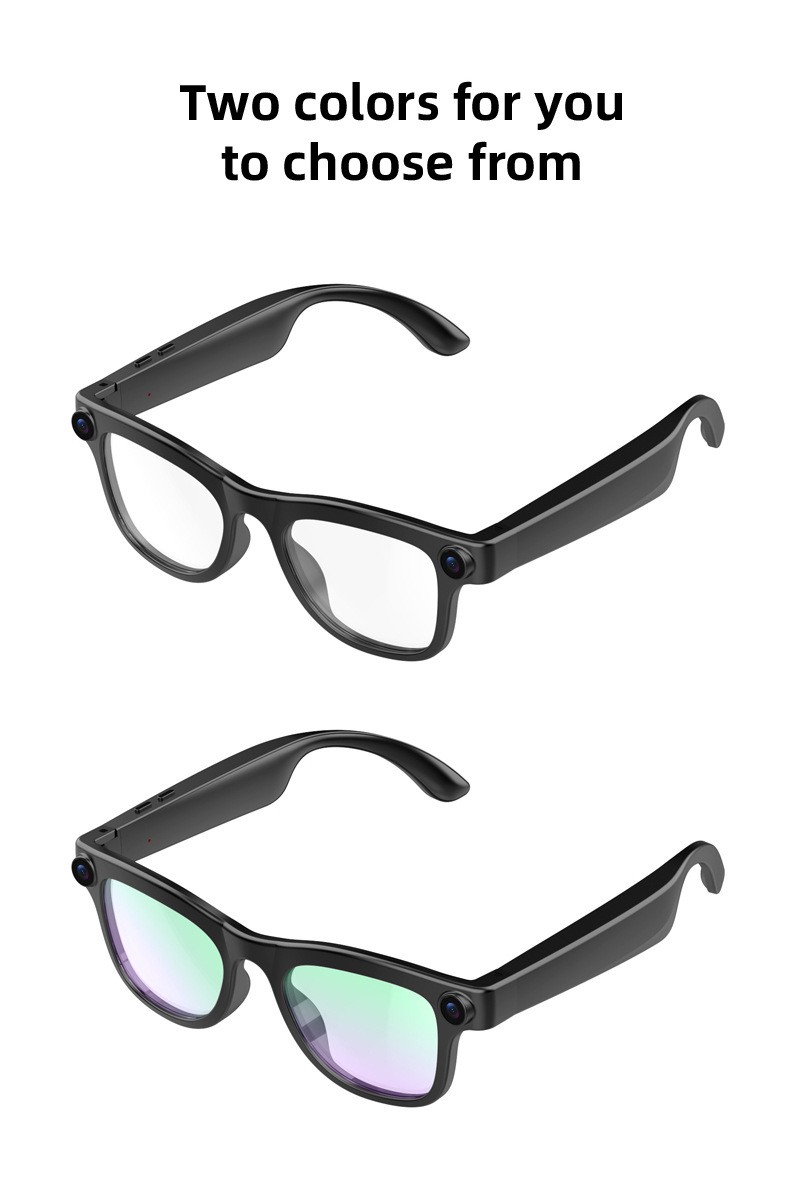 FG02 Smart Glasses with 8MP Camera Translation Calling Functions Recording BFF