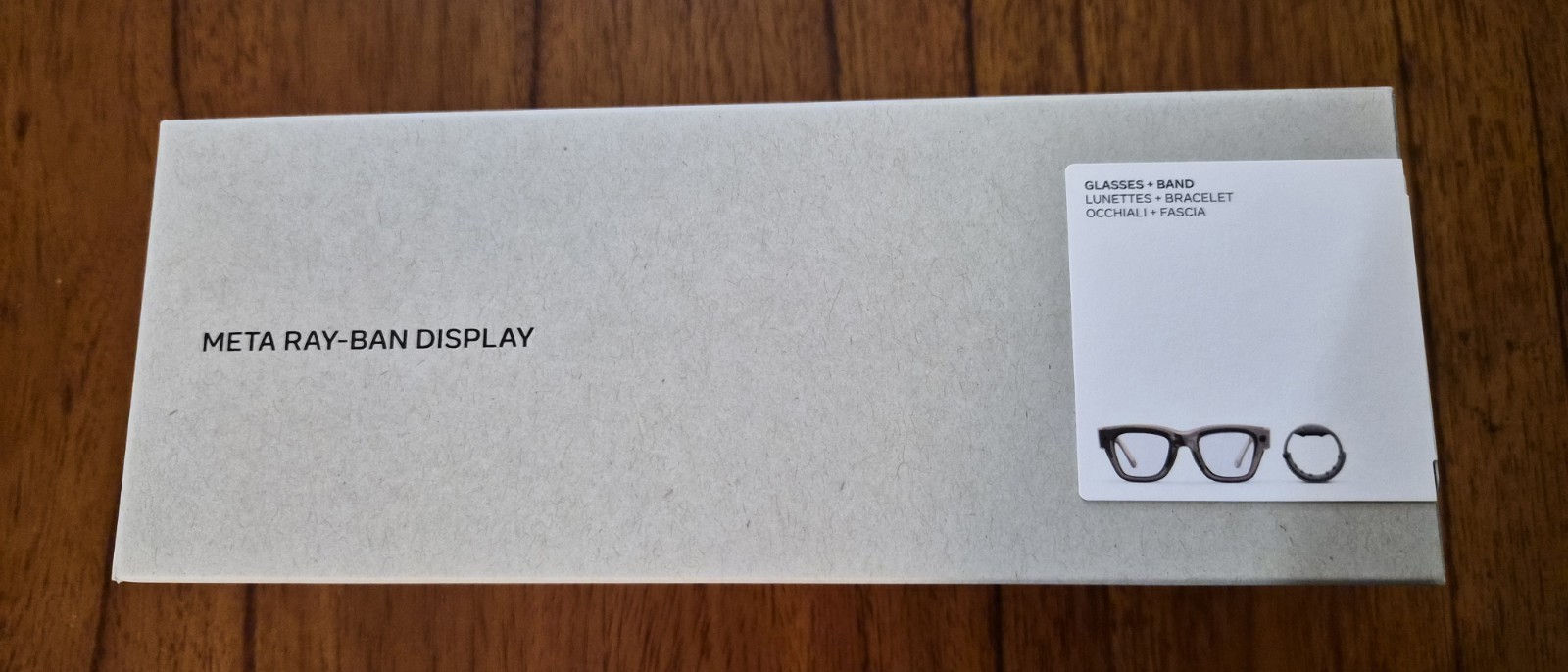NEW & SEALED ** Meta Ray-Ban DISPLAY Smart Glasses SAND LARGE Band Size 3 RAYBAN