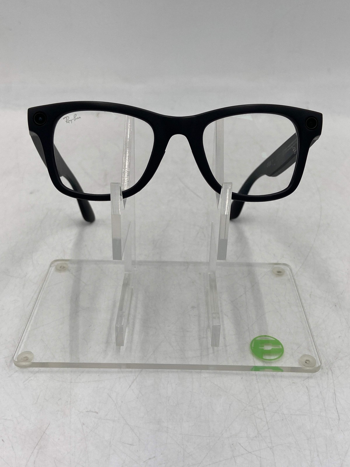 Ray-Ban Meta RW4006 Transparent Lens Matte Black Frame Smart Glasses RW4006