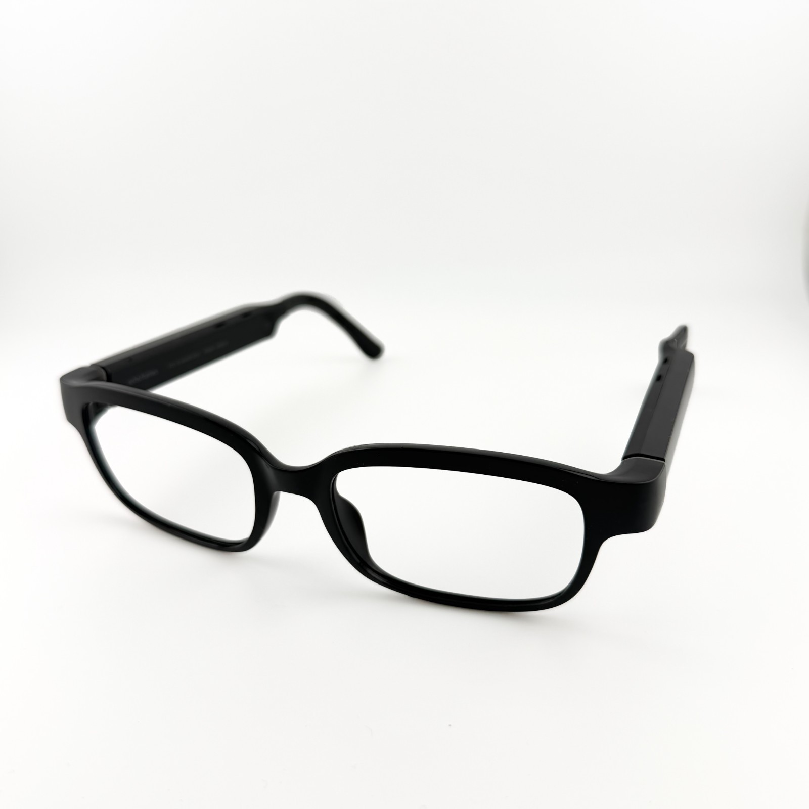 Amazon Echo Frames (2nd Gen) Smart Glasses with Alexa – Black, Classic Rectangle