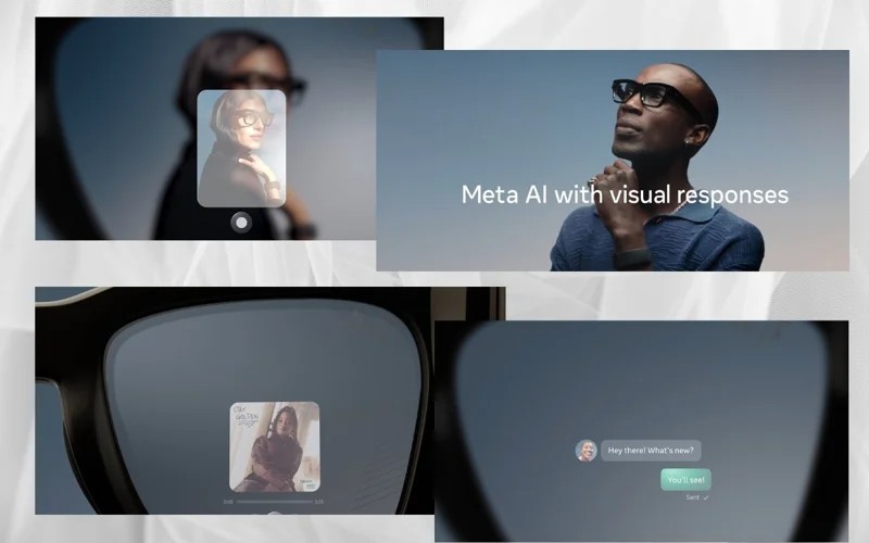 Meta Ray-Ban AI-Powered Display Glasses and Neural Band