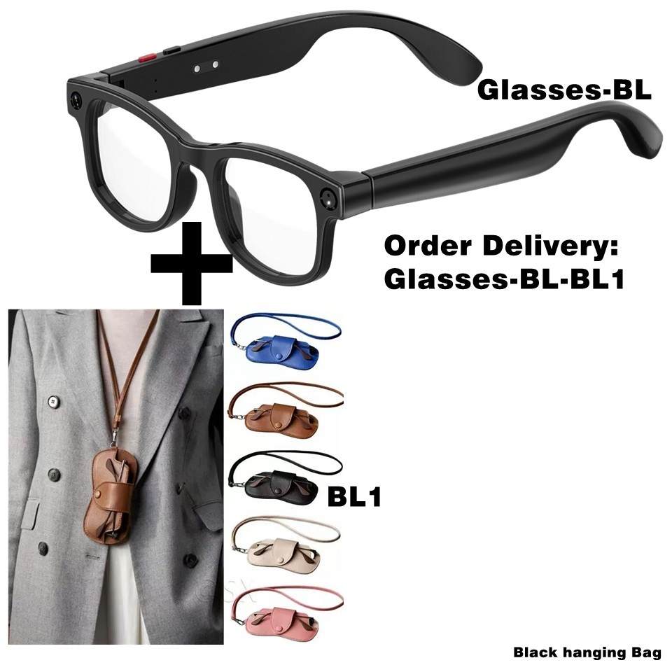 AI smart picture translate sunglasses Smart Glasses Remote & Bluetooth Call