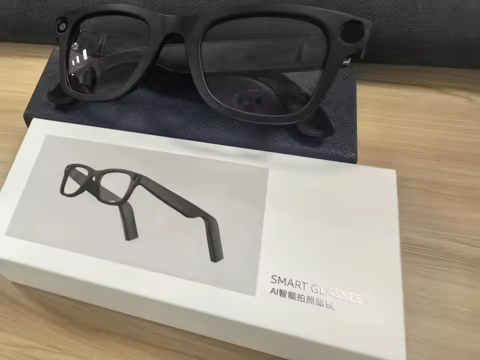 AI Smart Glasses with Camera Bluetooth Open-Ear Audio | Ray-Ban Meta Alternative