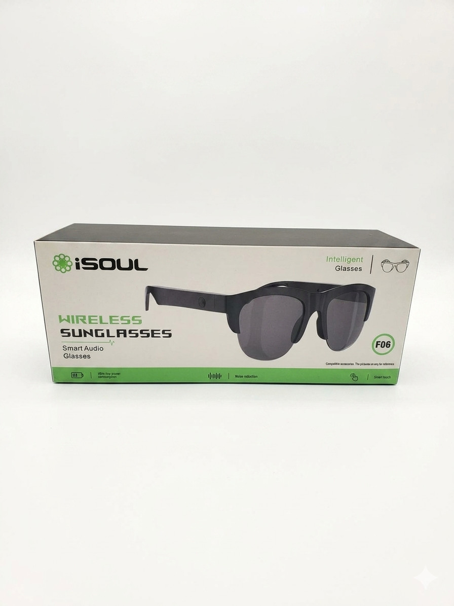 iSOUL F06 Intelligent Wireless Audio Sunglasses