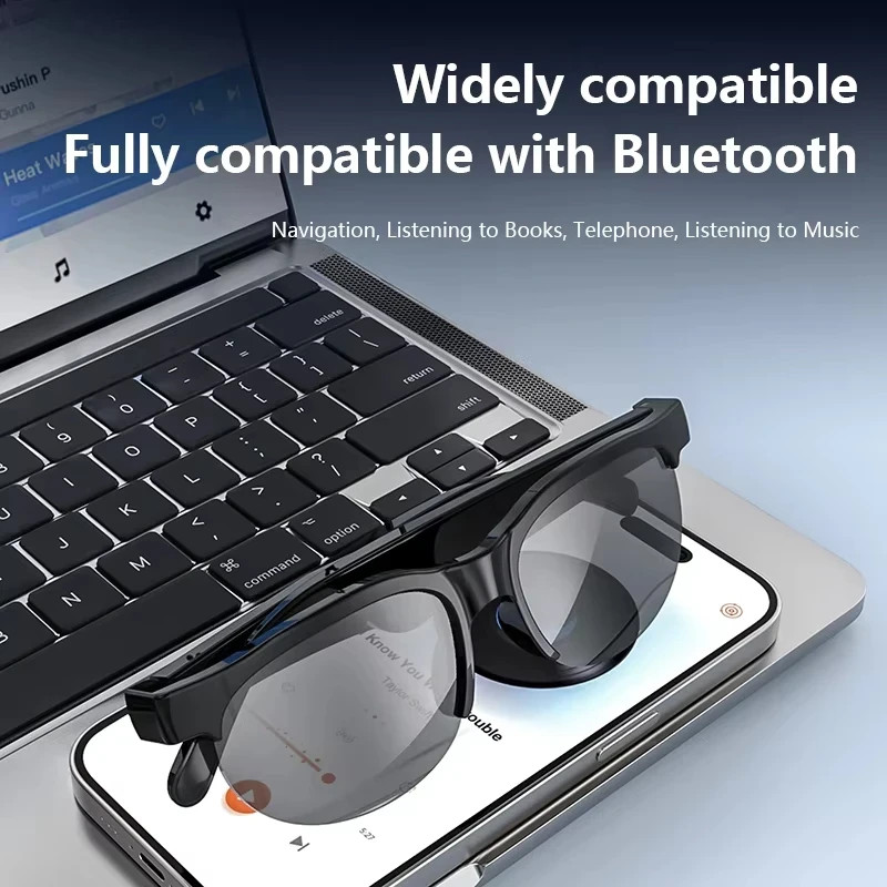 Xiaomi Smart Motorcycle Sunglasses AI Translation Bluetooth Music Recording Glas