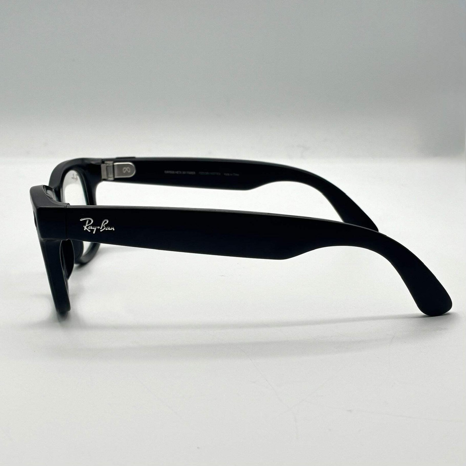 Ray Ban Meta Wayfarer RW4006 Matte Black Clear Lenses
