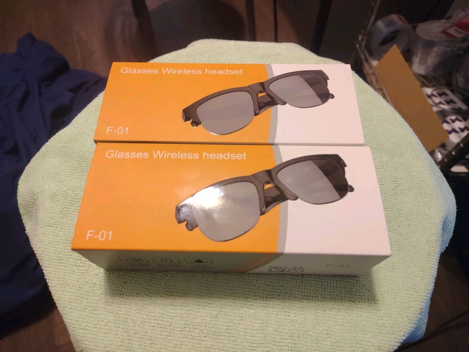 F-01 Wireless Bluetooth Speaker Audio Sunglasses Headset