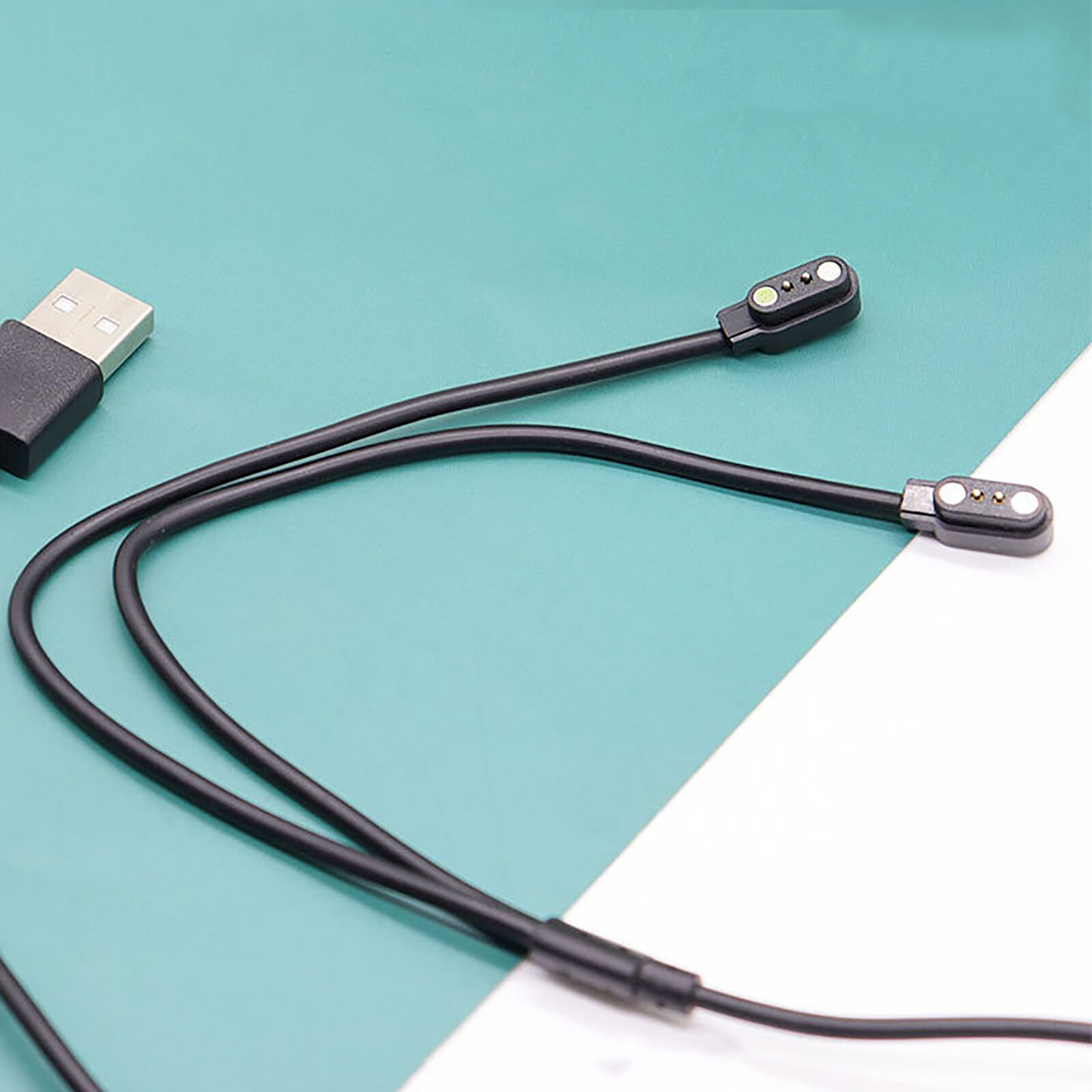 For Smart Glasses Charger Smart Glasses Magnetic Charging Cable 2-in-1 2PCS