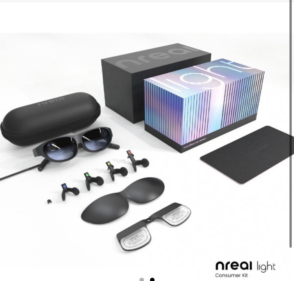 Nreal Light AR Smart Glasses NR-9101GGL 6DOF 1080pDisplay USB-C MR Headset USB-C