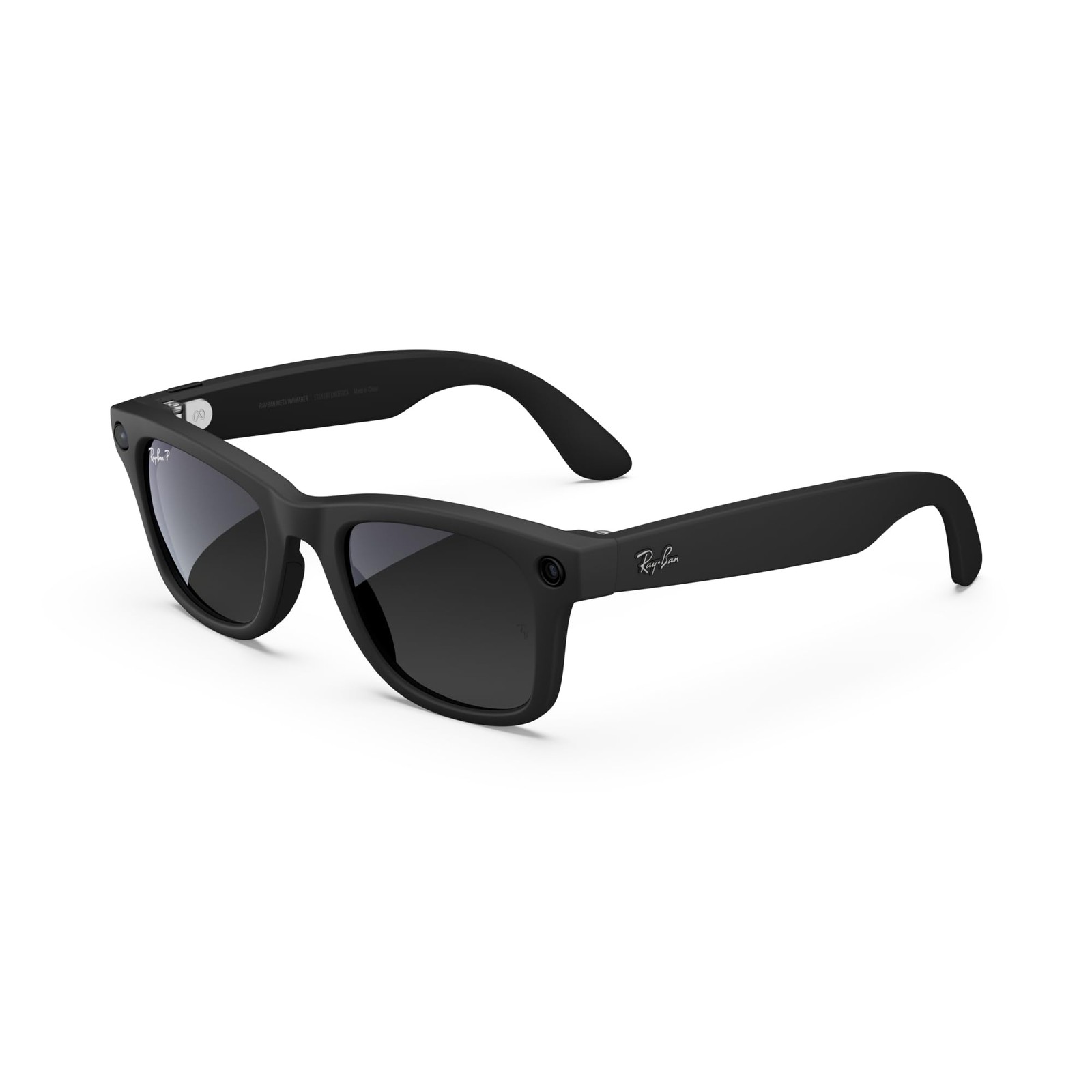 Ray-Ban Meta (Gen 1), Standard, Matte Black/Polarized Gradient Graphite