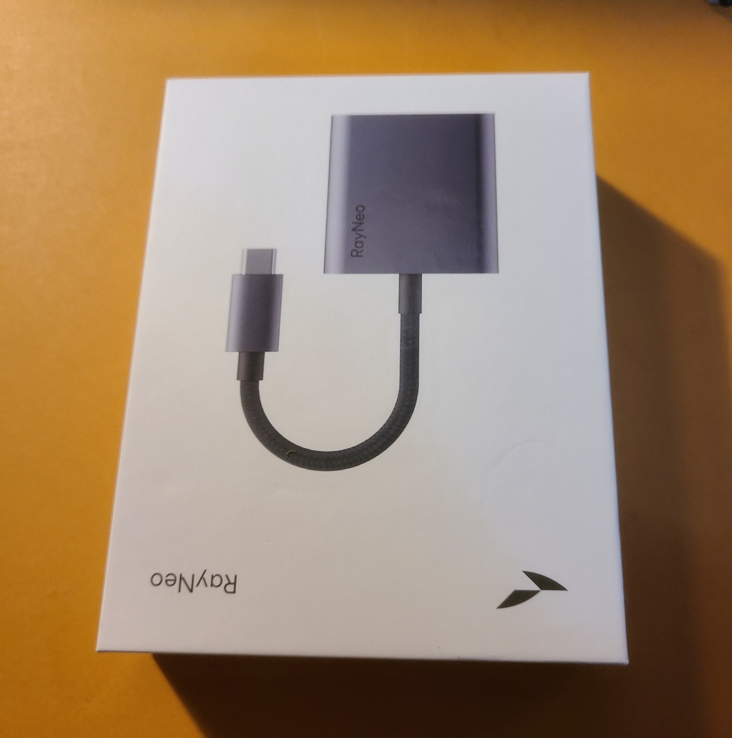 RayNeo USB-C to Glasses and Charging Adapter, USB-C Connectivity XRAC-CHA01OS