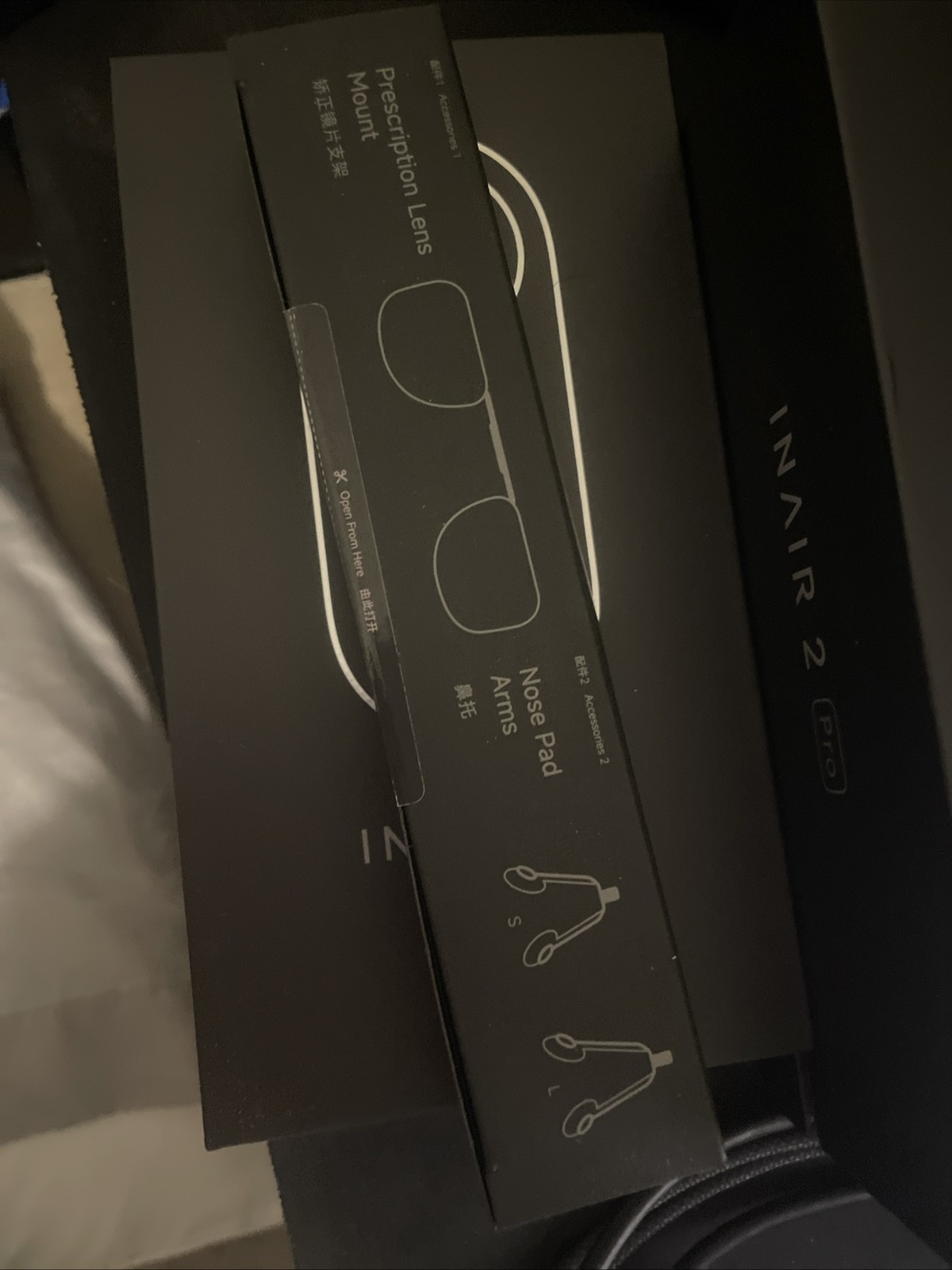 inair 2 pro and pod( with dual charger and hdmi adapter) USED 3 times
