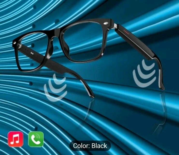 Smart Glasses Bluetooth-Audio Glasses Stereo Music Call Headset Voice Control