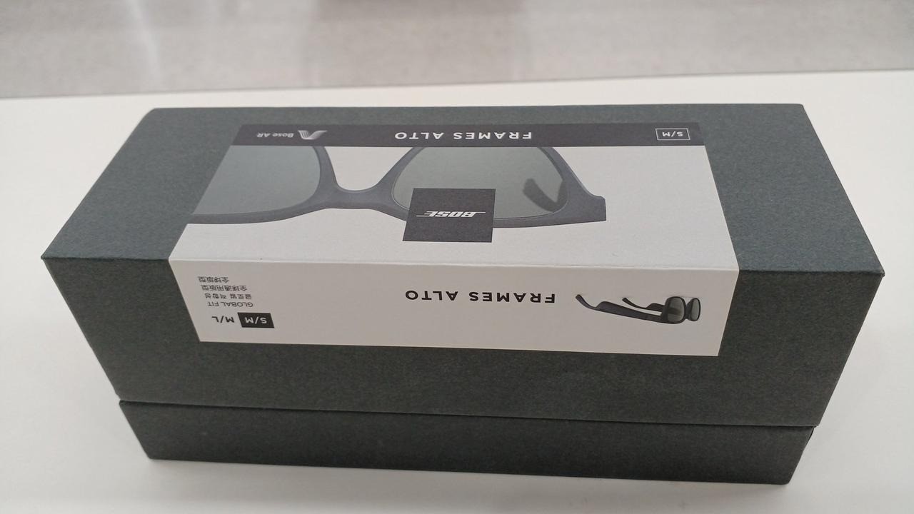 BOSE FRAMES ALTO BLUETOOTH AUDIO SUNGLASSES BLACK Used