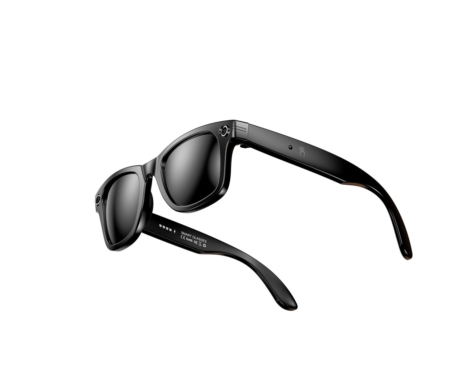 AI Smart Glasses with HD Camera Voice Translation BT Video Recording Glasses