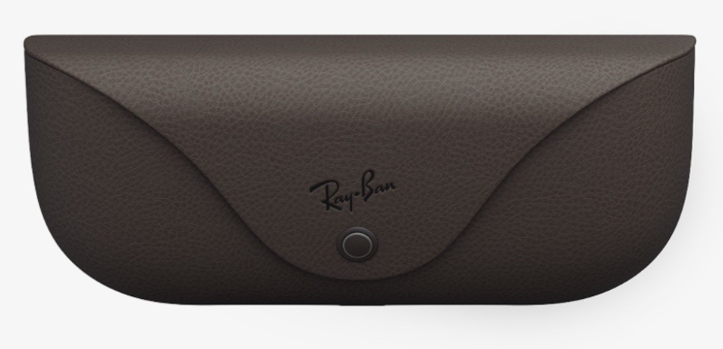RAY-BAN Meta Optics Style Gen2 Charging Case Dark Brown Brand New