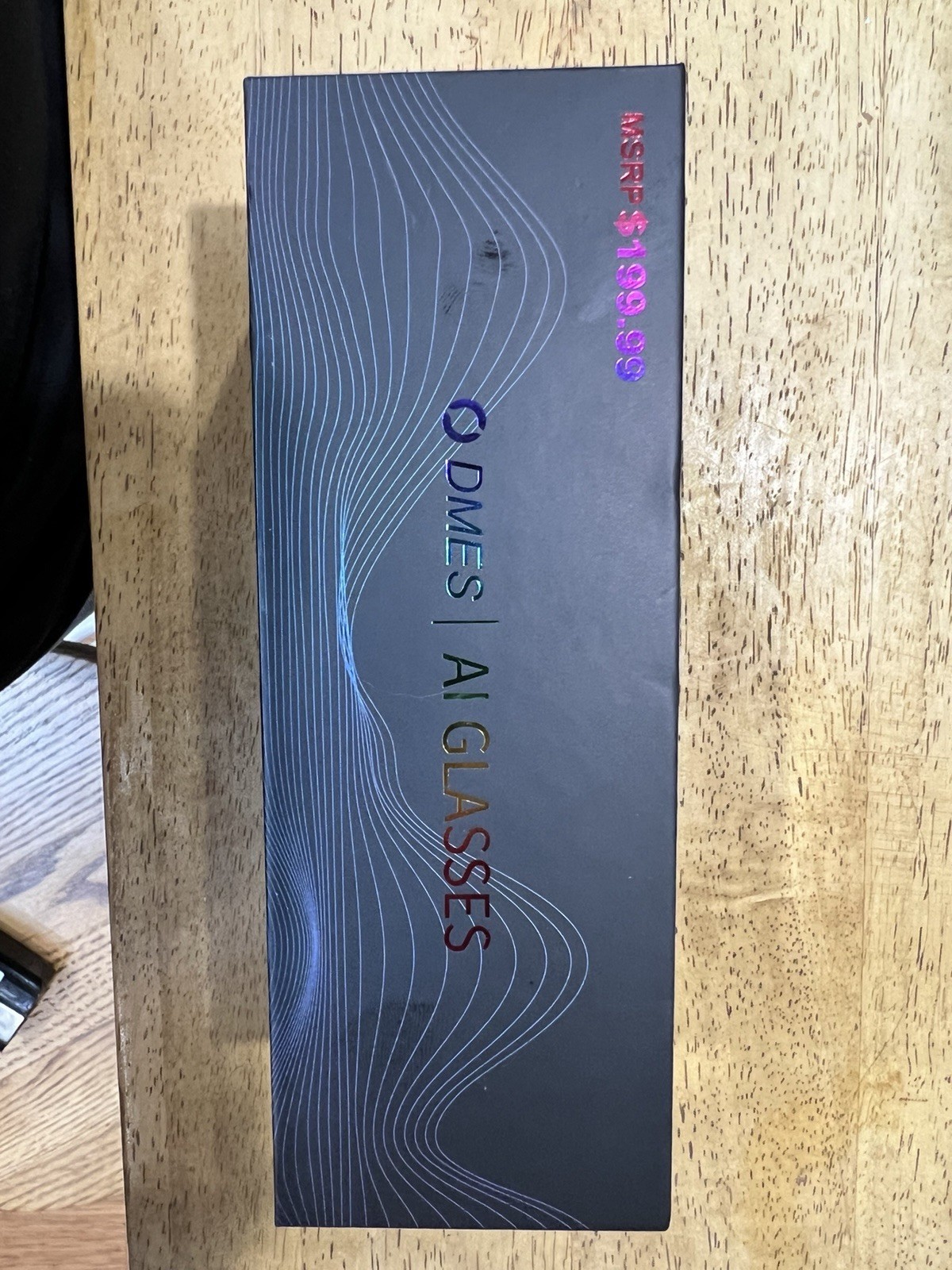 DMES AI Smart Glasses Black New Open Box Never Used