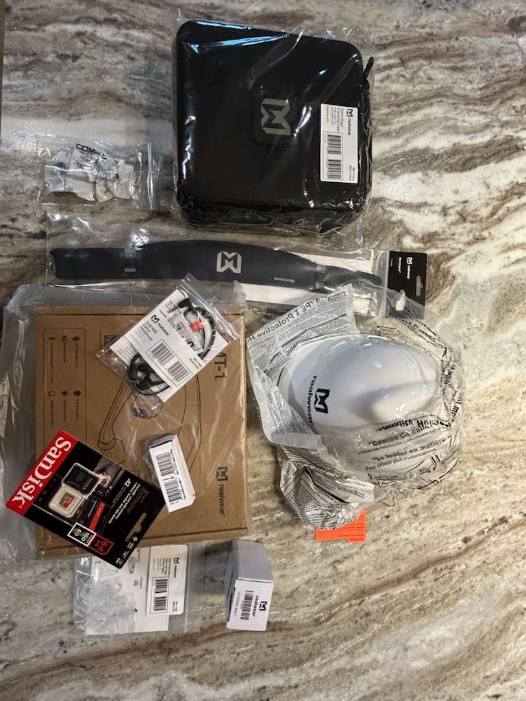 RealWear HMT-1 Head Mounted Tablet Kit. Complete Set.