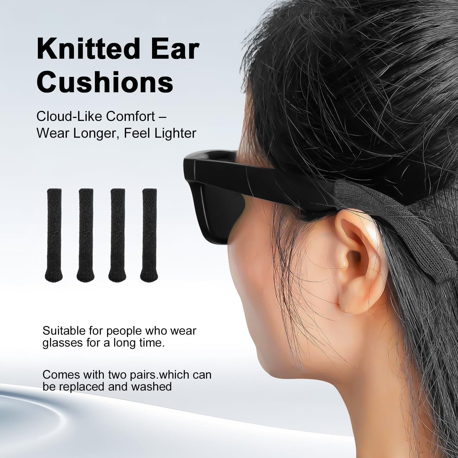 Smart Glasses Accessories Kit for Ray-Ban Meta Wayfarer/Headliner/Skyler – 10 Le