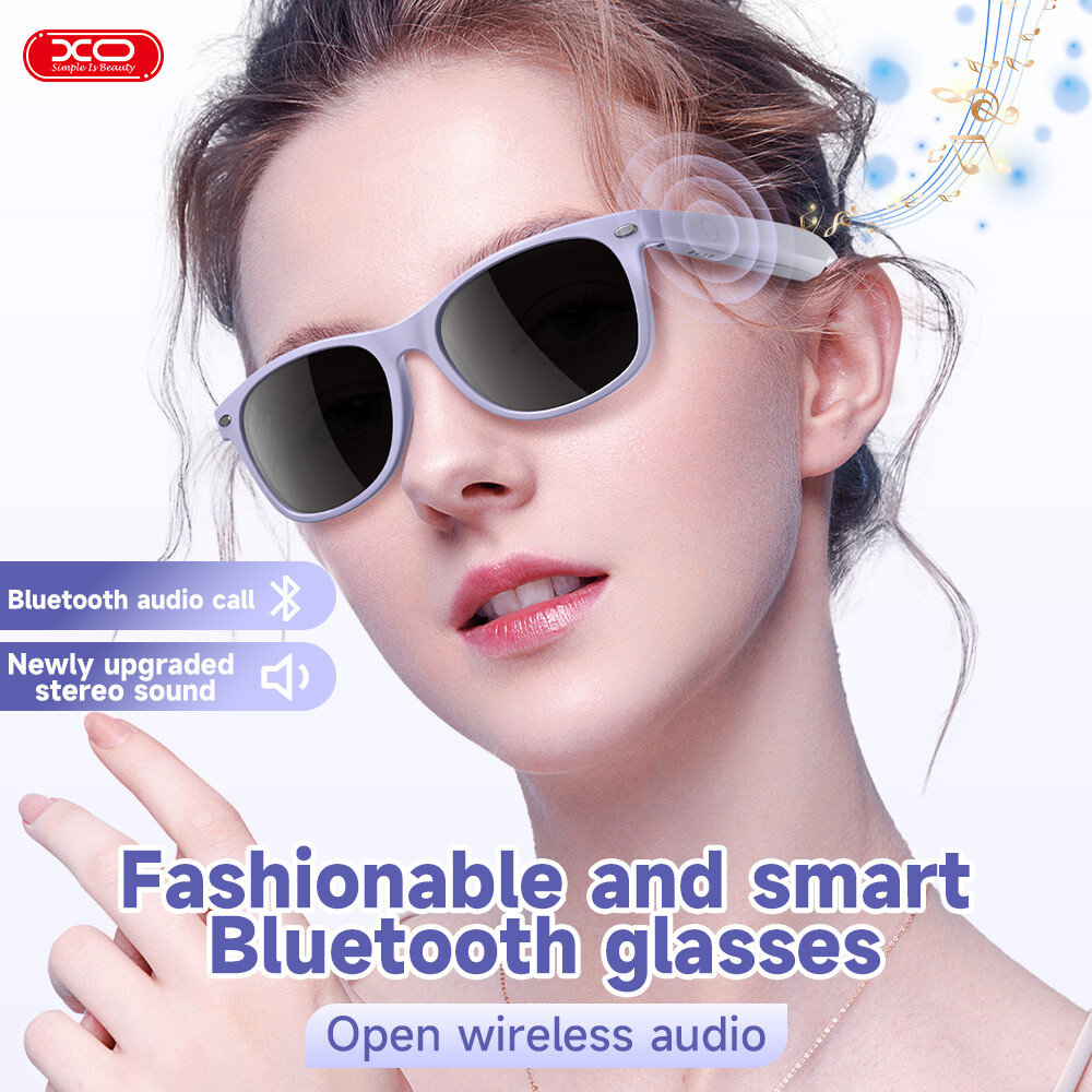 XO Girl Smart Glasses Bluetooth Call & Audio Outdoor Sunglasses Voice Assistant