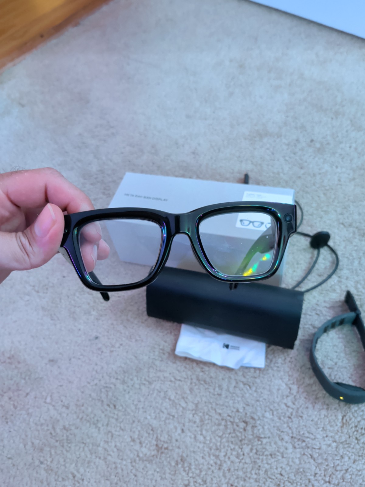 Meta Ray-Ban Display Smart Glasses Model SK-1001156-01 Size Large Size 2